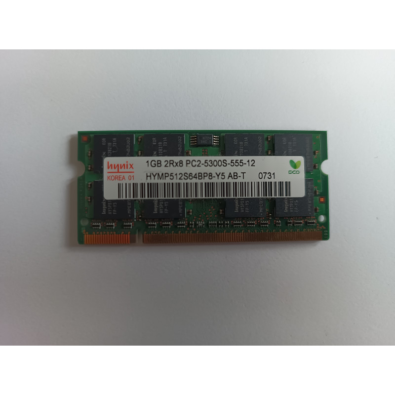 !BAZAR! - HYNIX HYMP512S64BP8-Y5 1GB 2Rx8 DDR2 PC2-5300(667) SODIMM CL5
