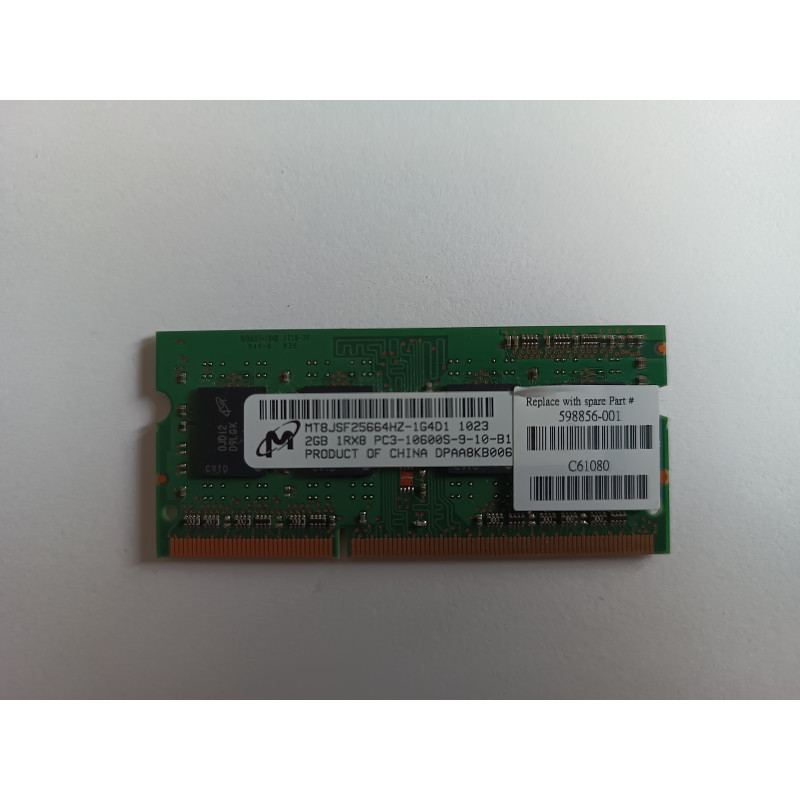 !BAZAR! - Micron DDR3 2GB MT8JSF25664HZ-1G4D1